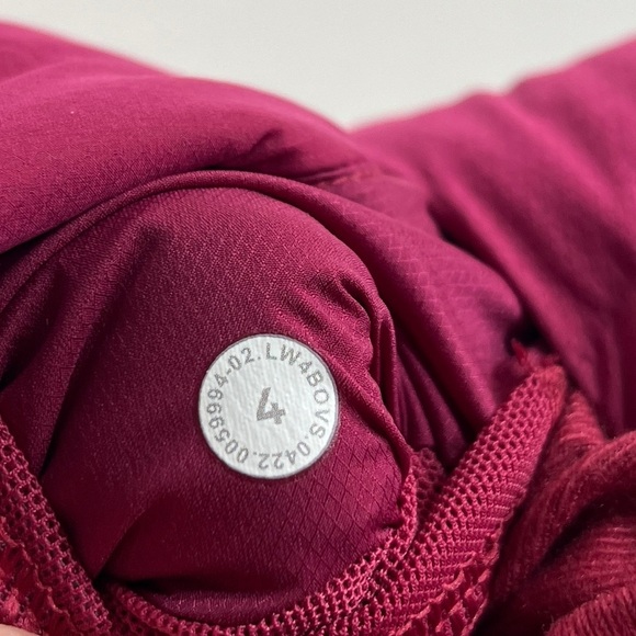 Lululemon Pack It Down Jacket Pomegranate - Picture 7 of 11